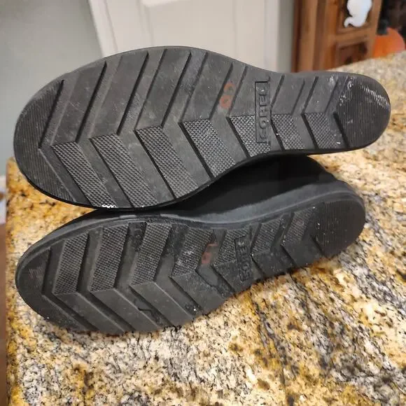 SOREL Women's Black Boots Size 10 ID NL5024-010 - Picture 11 of 12